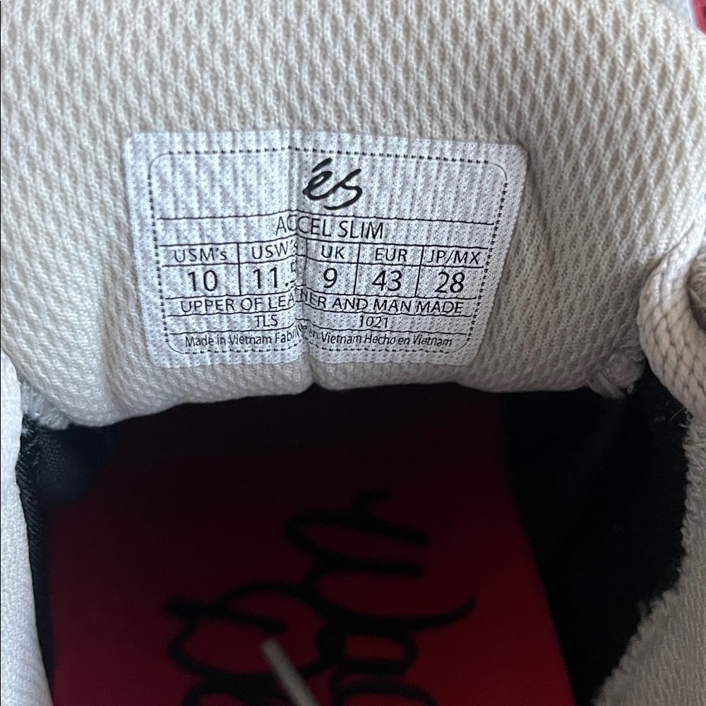 Men’s ES Accel Slim Shoes sz. 10 - Picture 7 of 7